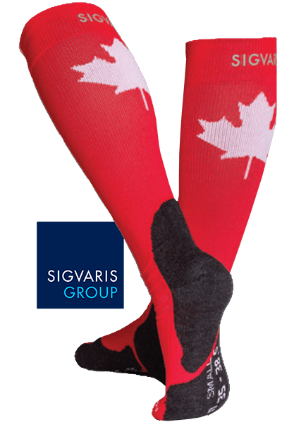 PharmaCare Travel Compression Socks 1 Pair - Black - Rosscarbery