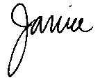 Janice Signature